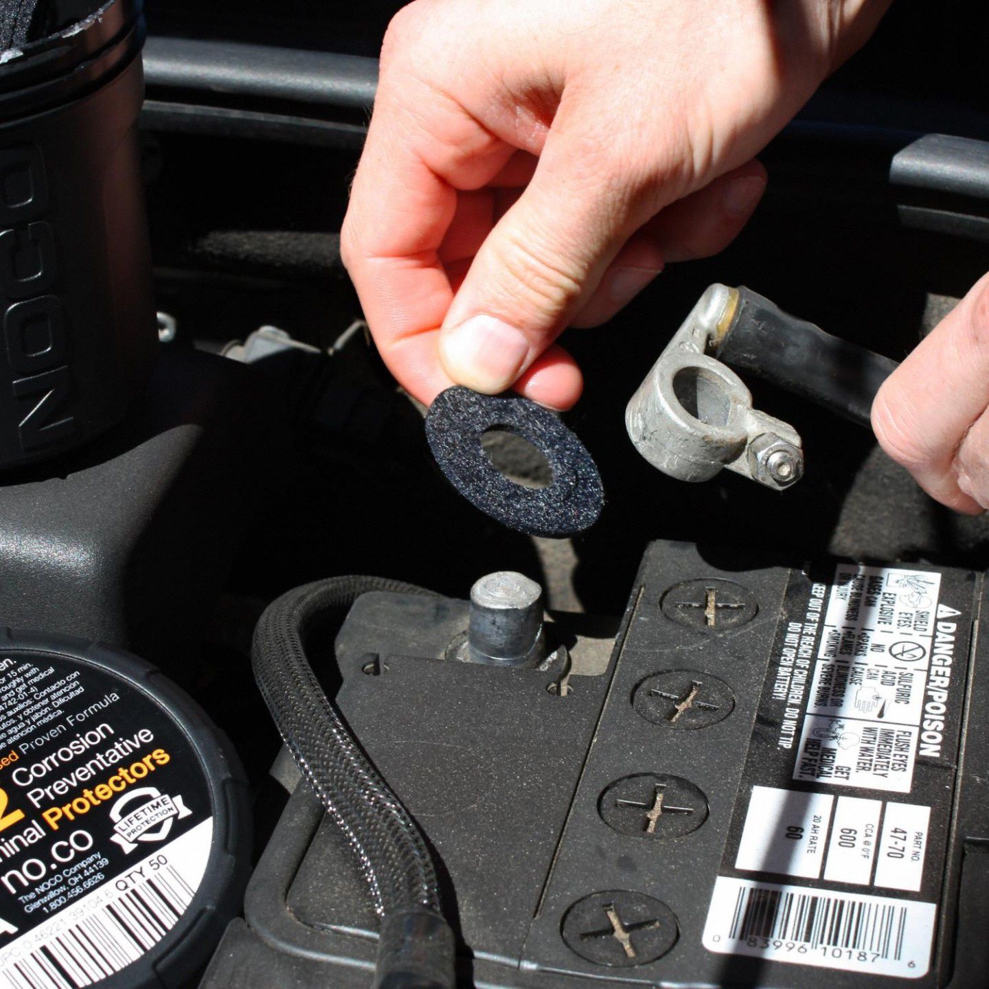 NOCO Battery Corrosion Terminal Protectors Side/Top 417Y35B603