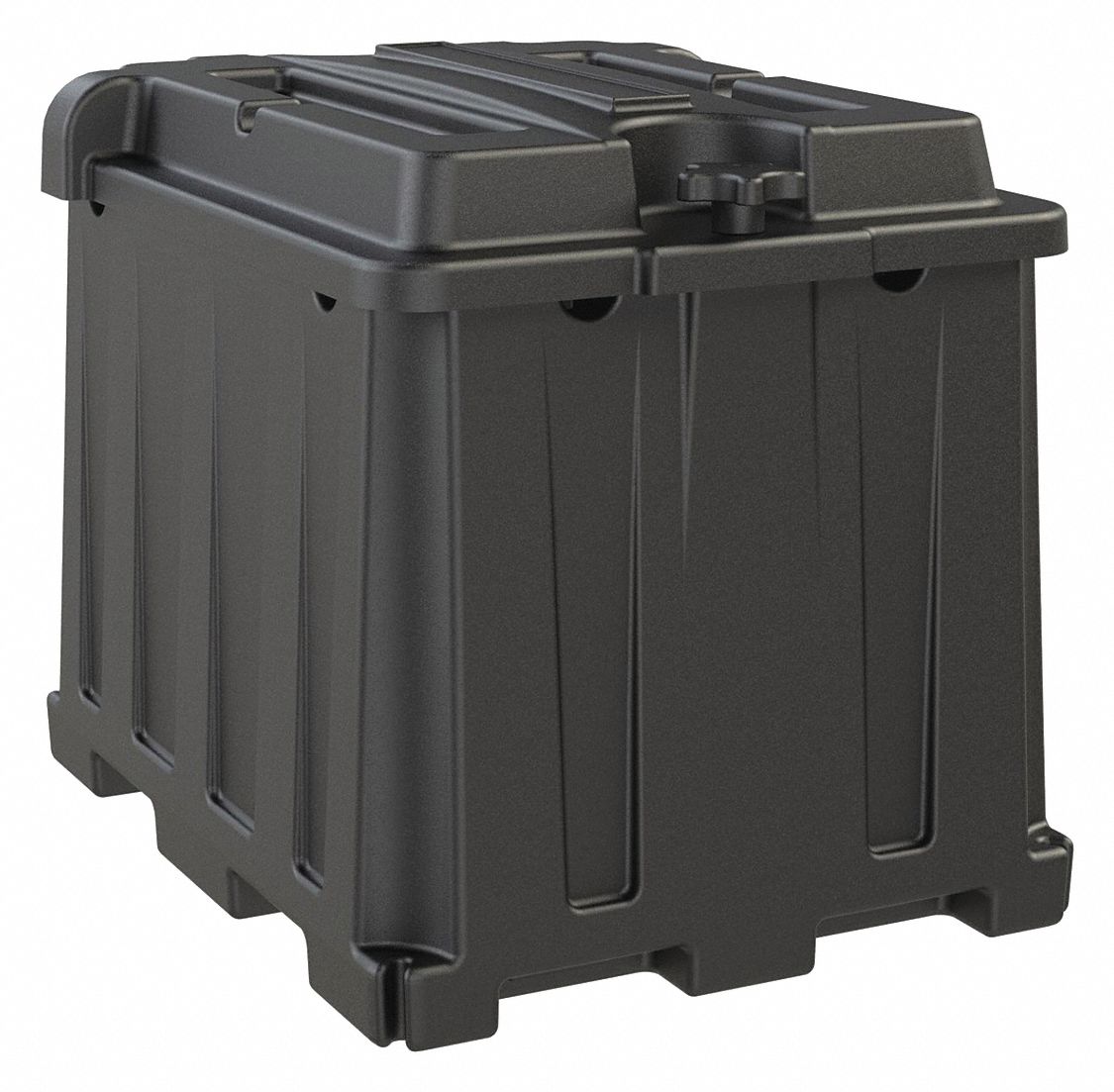 Battery Box, Blk, 14-39/64" L x 10-1/2" W