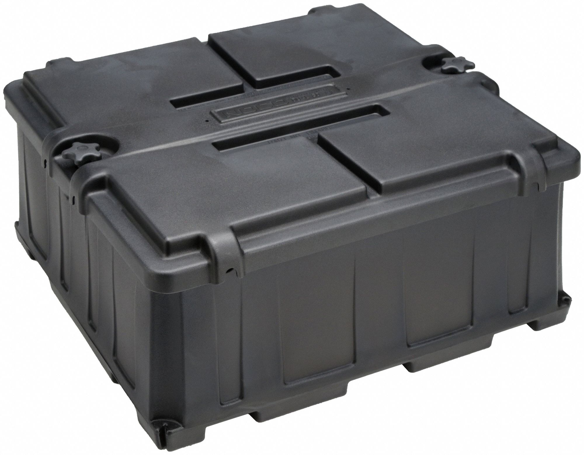 NOCO Battery Box: Commercial Vehicles, Group 8D Fits Battery Size Group, 21  in Inside Lg, Plastic