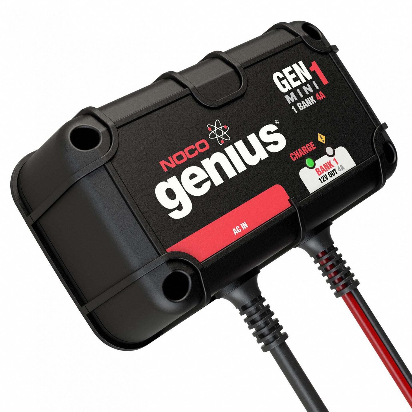 NOCO Automatic/Manual Battery Charger, Charging, Maintaining 417Y61