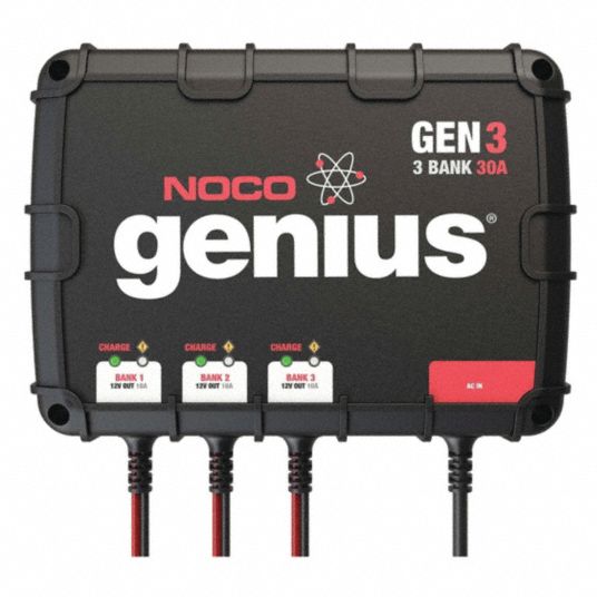 NOCO, Charging/Maintaining, Auto/Manual, Battery Charger 417Y66GEN3