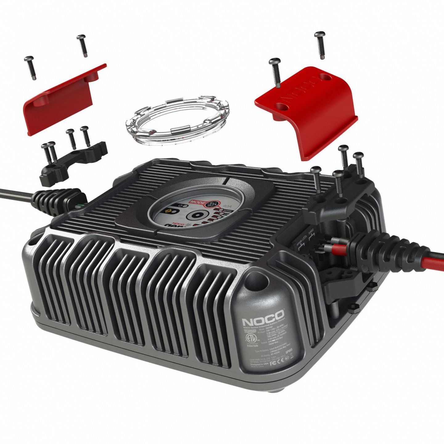 NOCO Battery Charger Charging, Auto, For AGM/Deep Cycle/Gel/Lead Acid