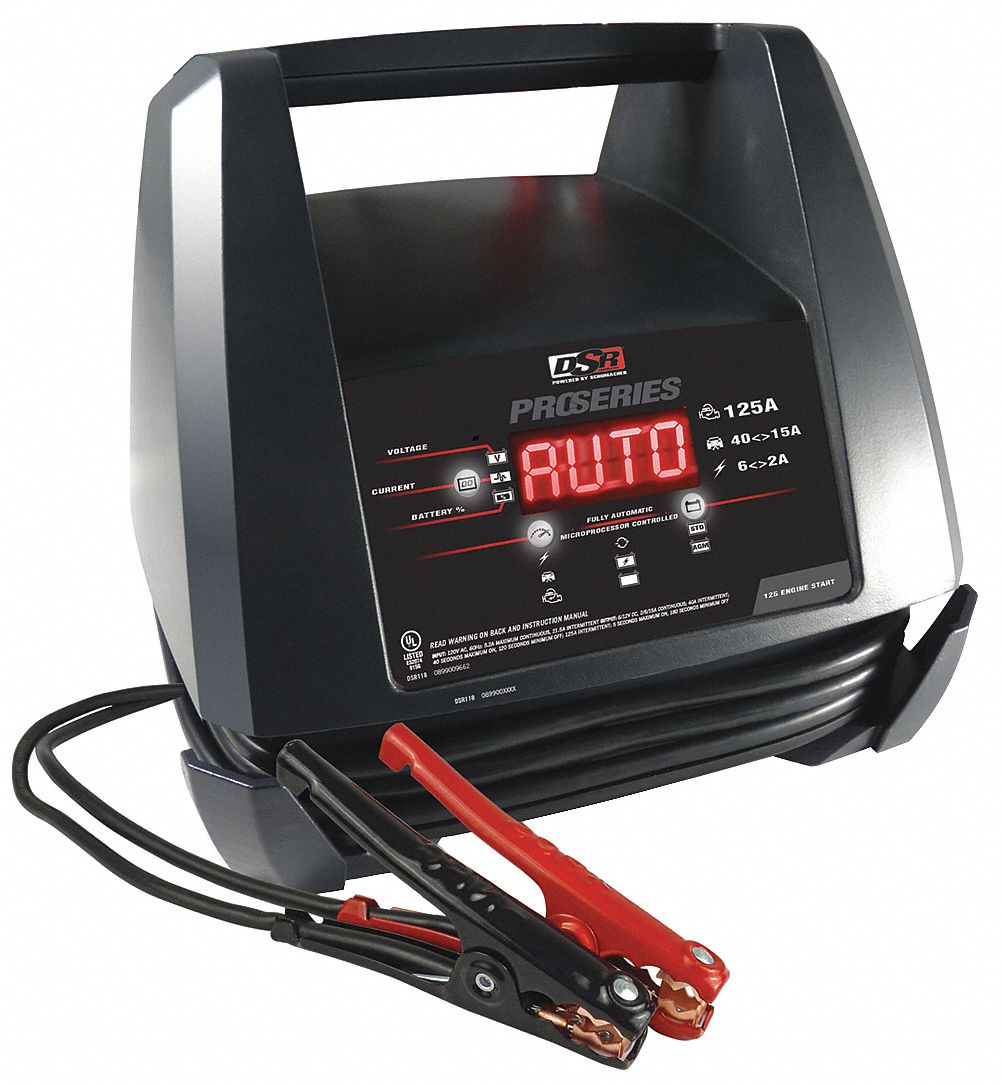BATTERY CHARGER, BOOSTING/CHARGING/MAINTAINING, AUTOMOTIVE, FOR AGM/LEAD ACID, SMART