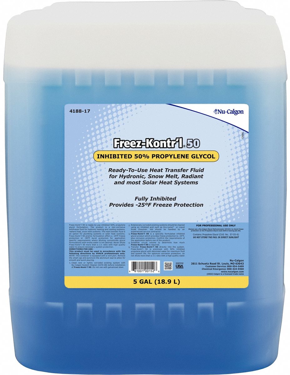 Propylene Glycol & Ethylene Glycol