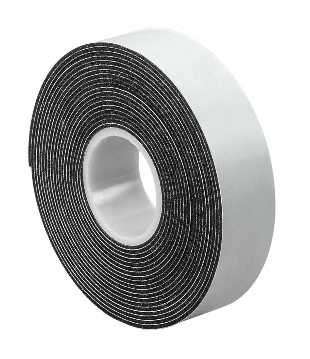 Double Coated Foam Tape Black 5 yd L
