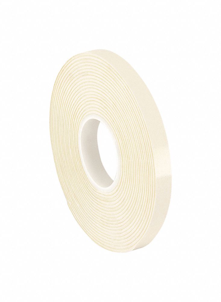 Double Coated Foam Tape White 5 yd L