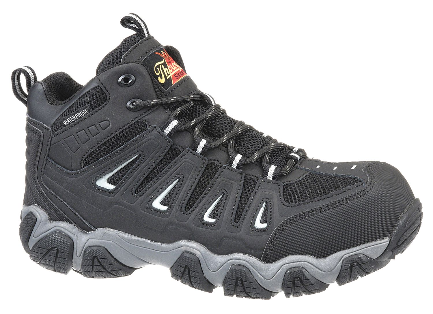 thumbnail image 2 of Thorogood Men's 10" Wildland Fire Boots - Black Fire Resistant Logger Boots 2 of 14