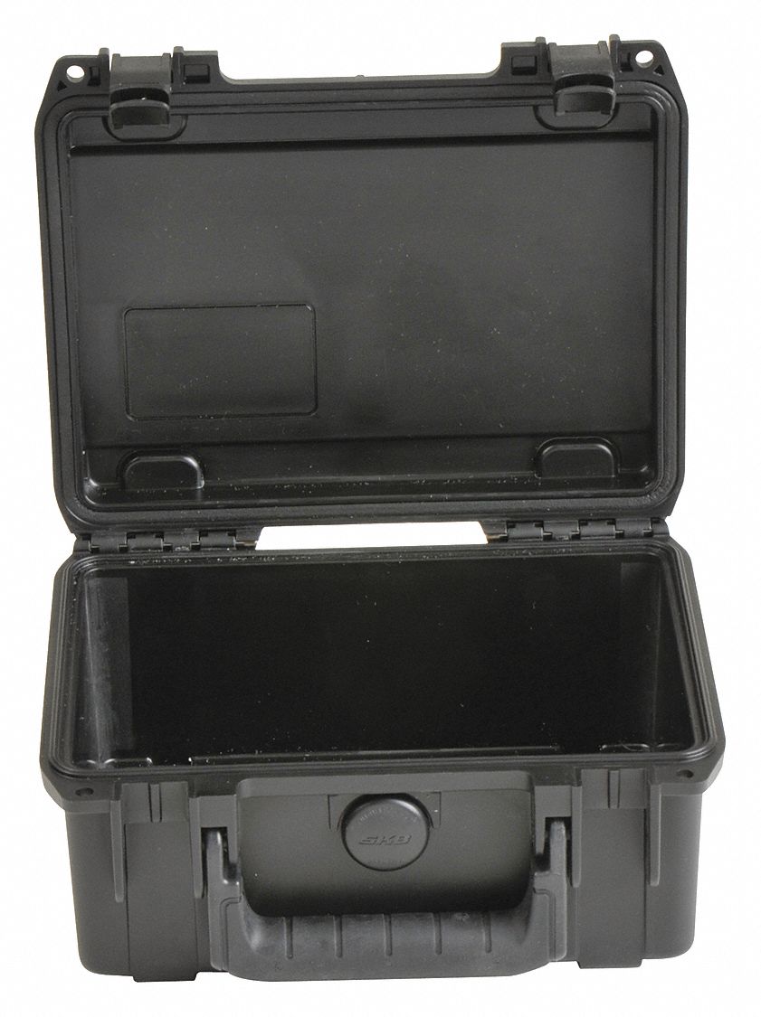 SKB, 6 in x 8 1/2 in x 3 3/4 in Inside, Black, Protective Case - 418T46 ...