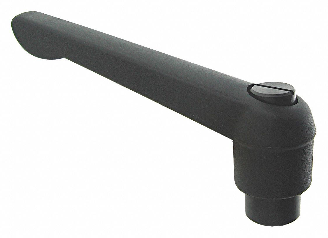 APPROVED VENDOR Adjustable Handle: Teardrop, Zinc Handle, 1/2