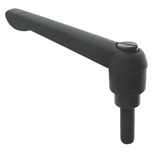 APPROVED VENDOR Adjustable Handle: Teardrop, Zinc Handle, 5/16