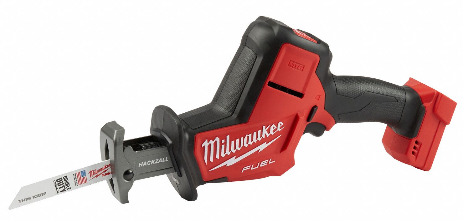 MILWAUKEE Compact, Reciprocating Saw, 7/8 in Stroke Length, 3,000 Max