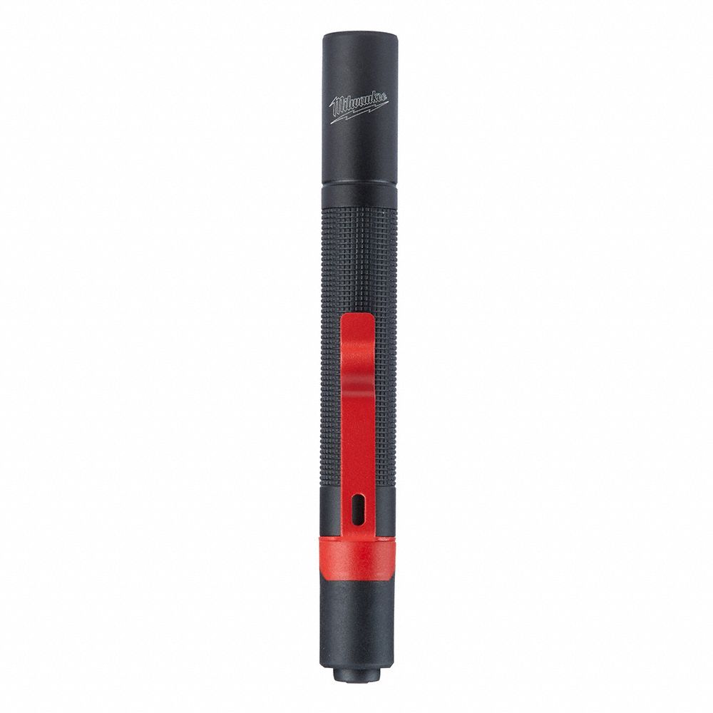 WATERPROOF PEN LIGHT, 100 LUMENS, 3.3 HR MAX RUN TIME, 2 M MAX BEAM DISTANCE, LED, RED