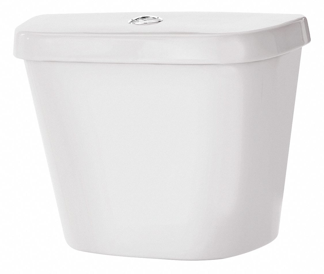 GERBER Gravity Fed, Dual Flush, Top Button, Toilet Tank, 0.9, 1.1