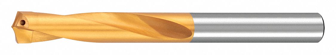 Carbide-Tipped Screw-Machine Length Drill Bits