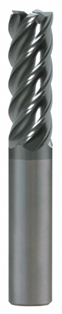 End Mill,  3/16" Dia,  5/8" Cut,  Carbide