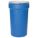 TRANSPORT DRUM, HDPE, 55 GAL, LEVER LOCK RING, UNLINED/NO INTERIOR COATING, METAL, BLUE