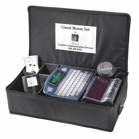 CLEARSOUNDS Plastic Hospitality Kit 41D240HTSET4B Grainger