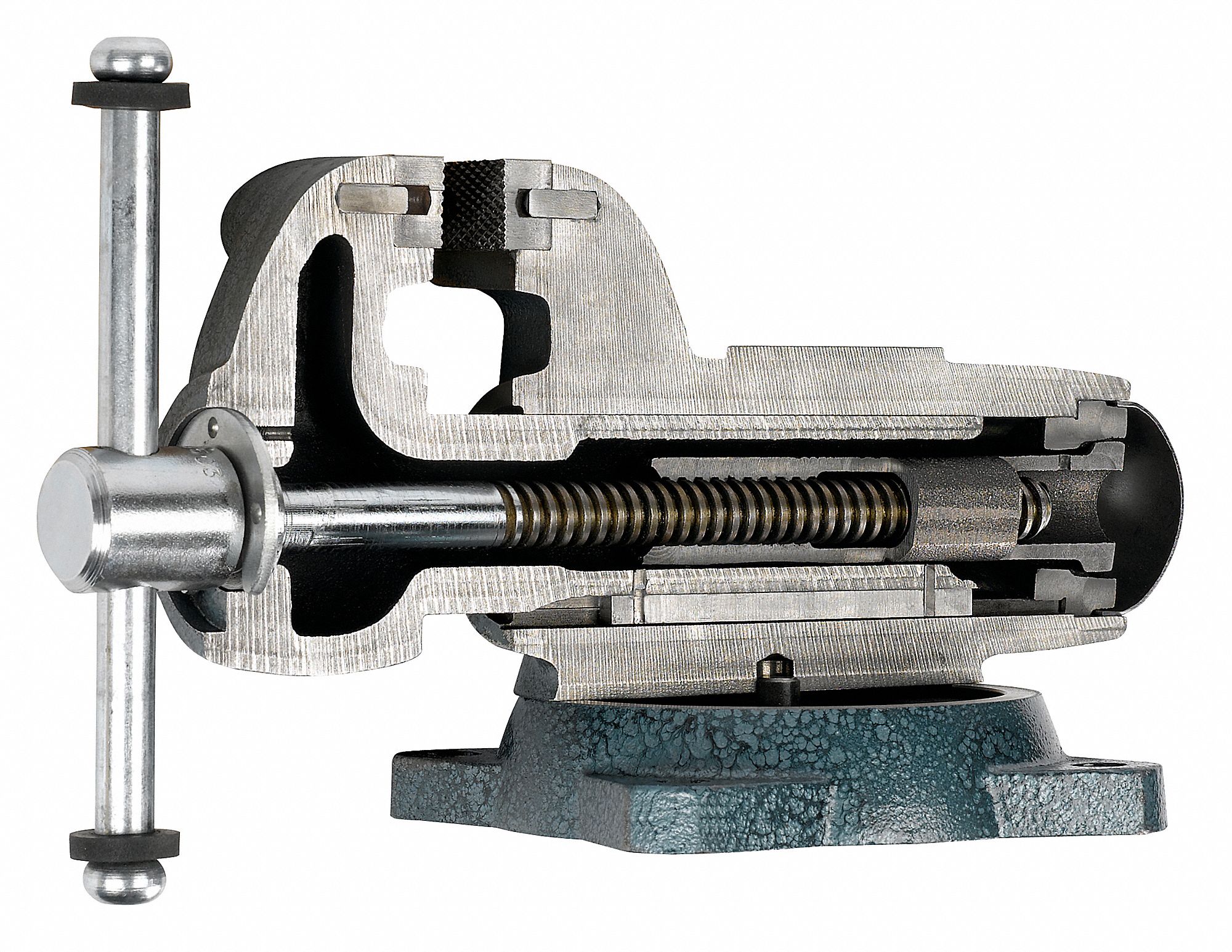 WILTON Heavy Duty Combination Vise, 6 in Jaw Width, 9 in Max. Opening