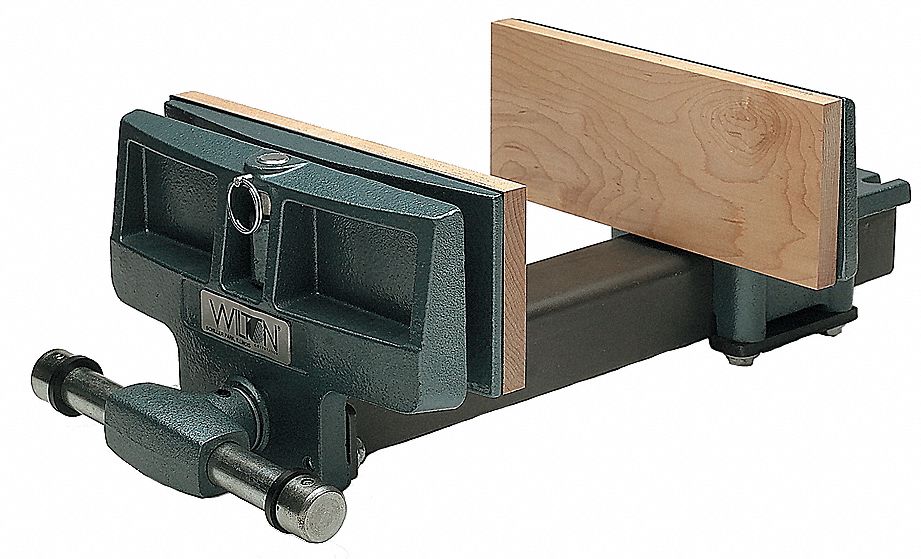 WOODWORKING VISE,STATIONARY,STANDARD