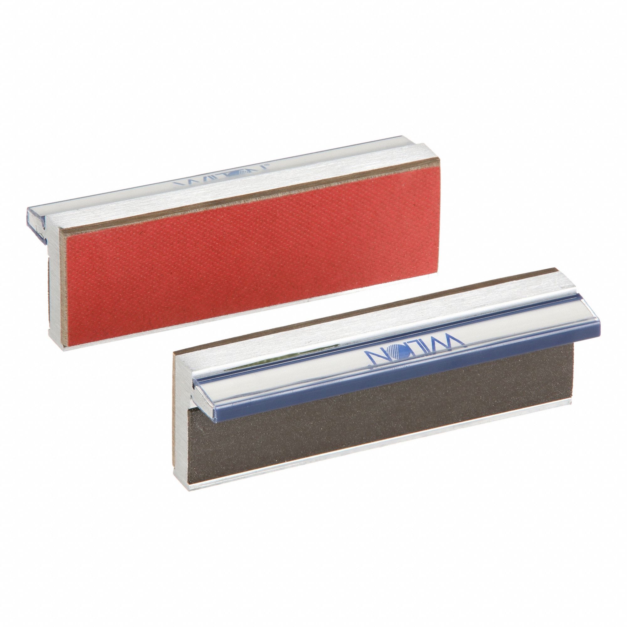 Magnetic Jaw Cap: Aluminum, For 4 in Vise Jaw Wd, 4 in Jaw Cap Wd, 4 in Jaw Cap Lg, F-4