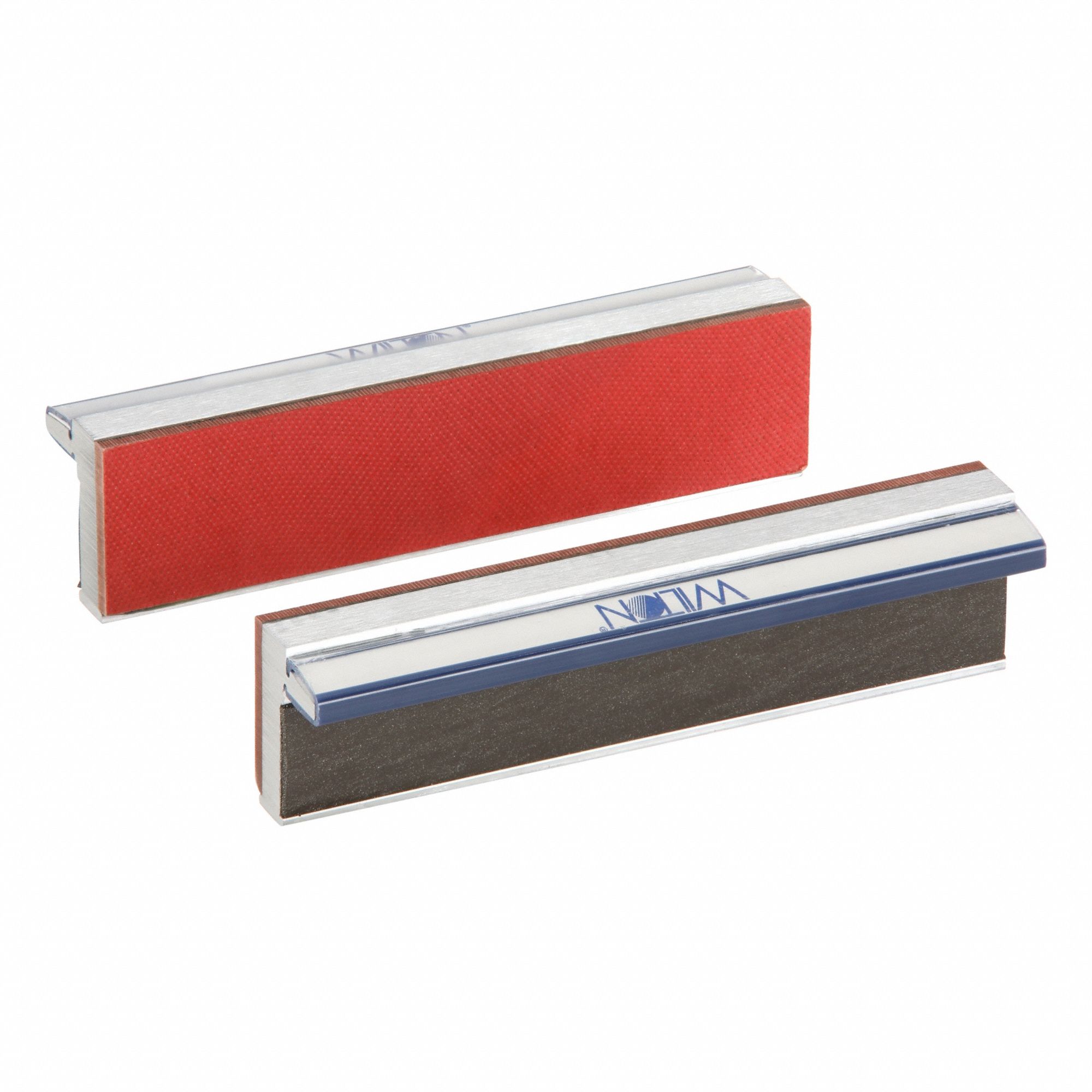 Magnetic Jaw Cap: Aluminum, For 5 in Vise Jaw Wd, 5 in Jaw Cap Wd, 5 in Jaw Cap Lg, F5