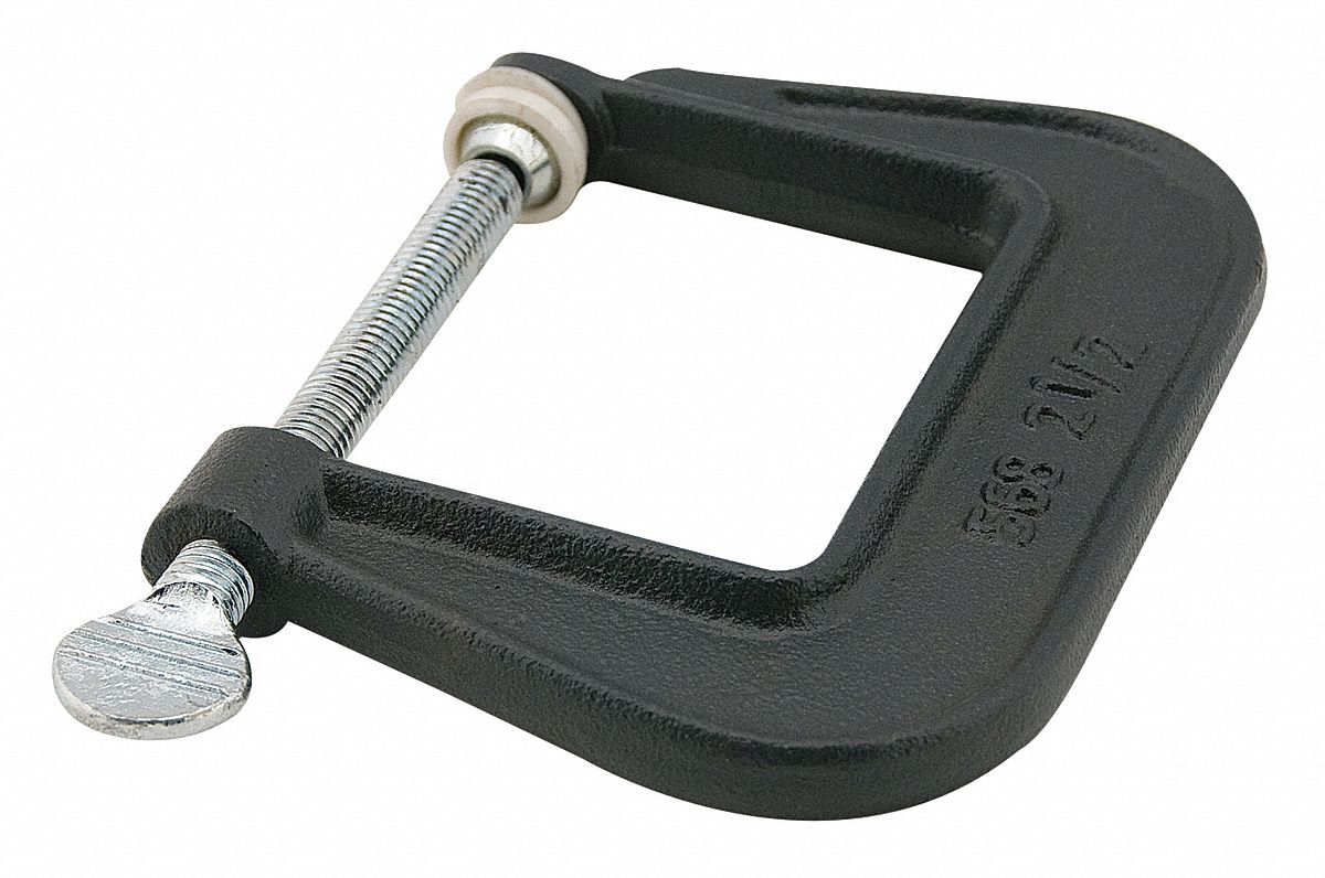 C-Clamp 1-1/4 Iron Light Duty 450 lb.
