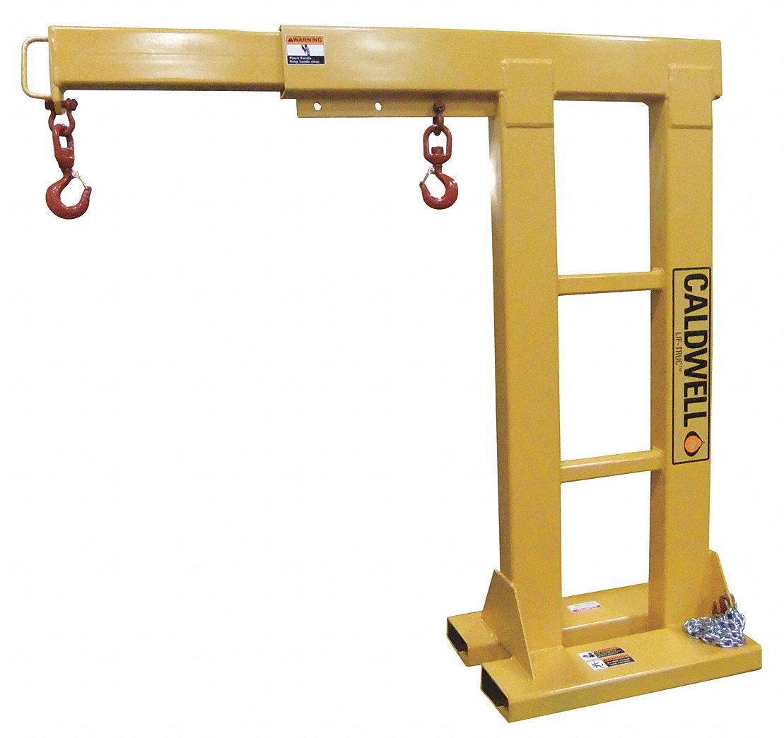 CALDWELL, 4,000 lb Max. Capacity, 4ft to 6 ft/Adj in 1 ft Increments