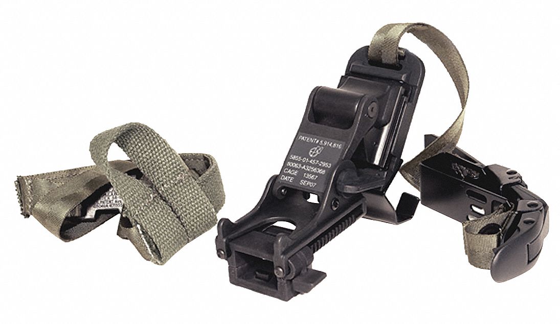 MICH Helmet Mount Kit: Aluminum with Nylon Strap, PVS14/7 and 6015