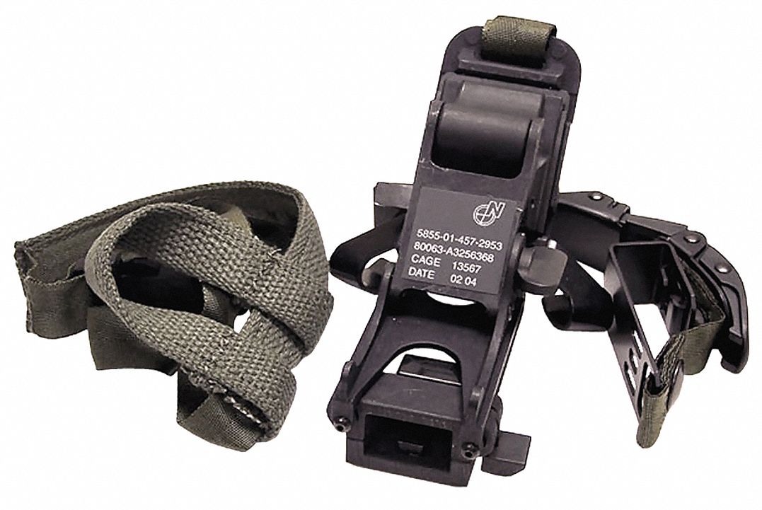 PAGST Helmet Mount Assembly: Aluminum/Nylon, ATN Binoculars/ATN Minoculars, ACMUHMNTPAGS