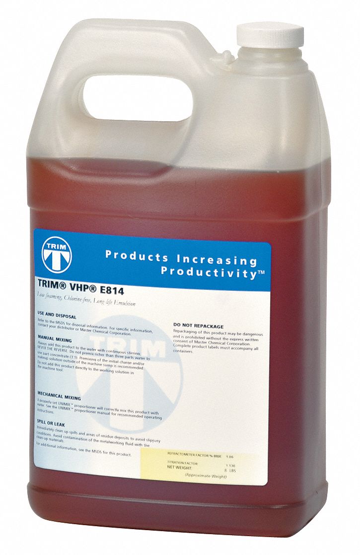 TRIM Liquid, Coolant, 1 gal., Jug - 41D724|VHPE814/1 - Grainger