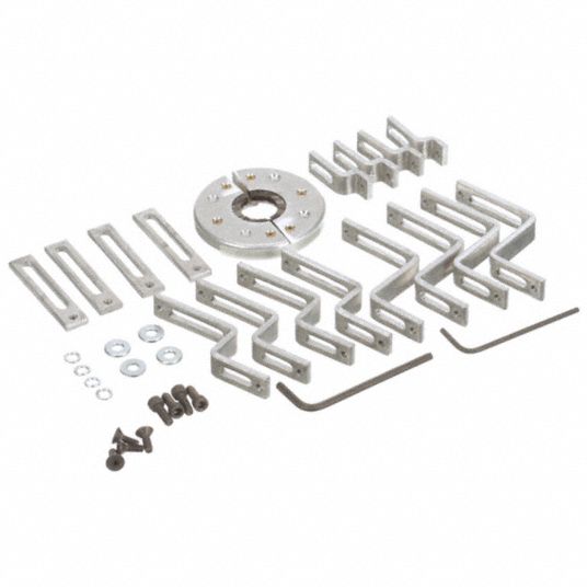 AEGIS, Split, For 5/8 in Shaft Dia, Shaft Grounding Ring 41D790KIT