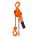LEVER CHAIN HOIST W SLIP CLUTCH, CAP 13228 LB, HOIST LIFT 5 FT, GRADE 100 CHAIN 5 FT L