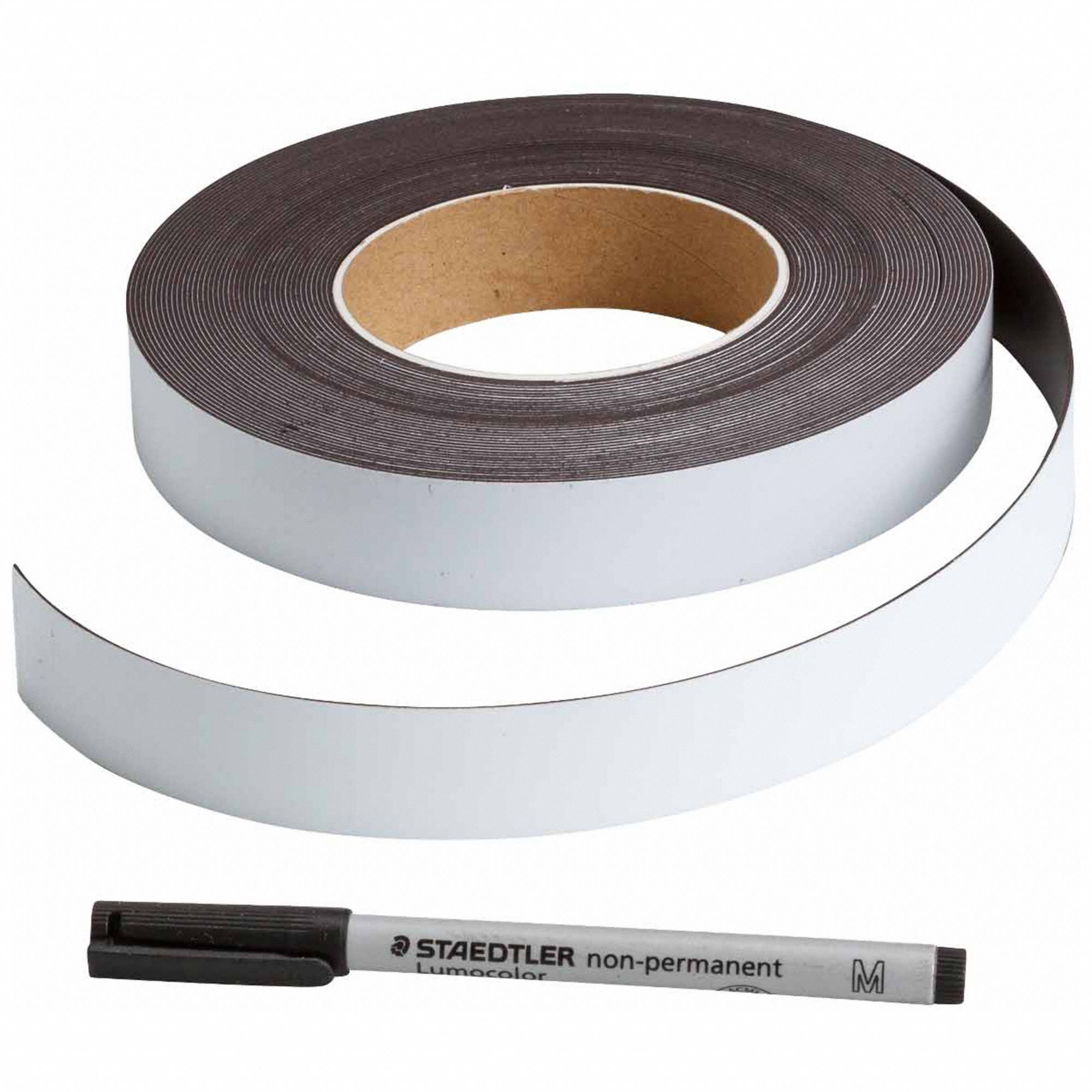 Identification Label White Vinyl