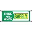 Think And Work Safely Banners image