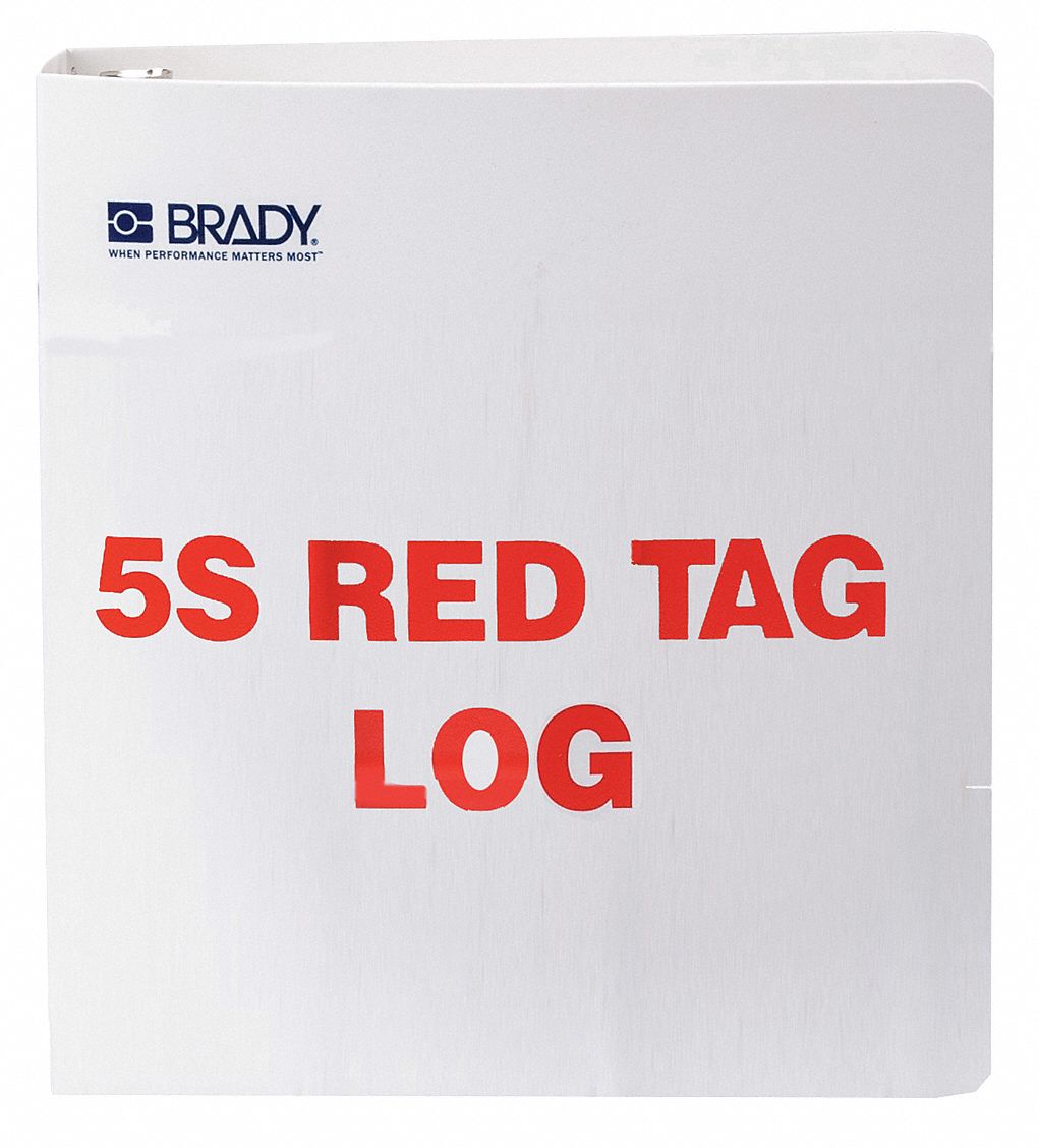 41F344 - Red Tag Binder
