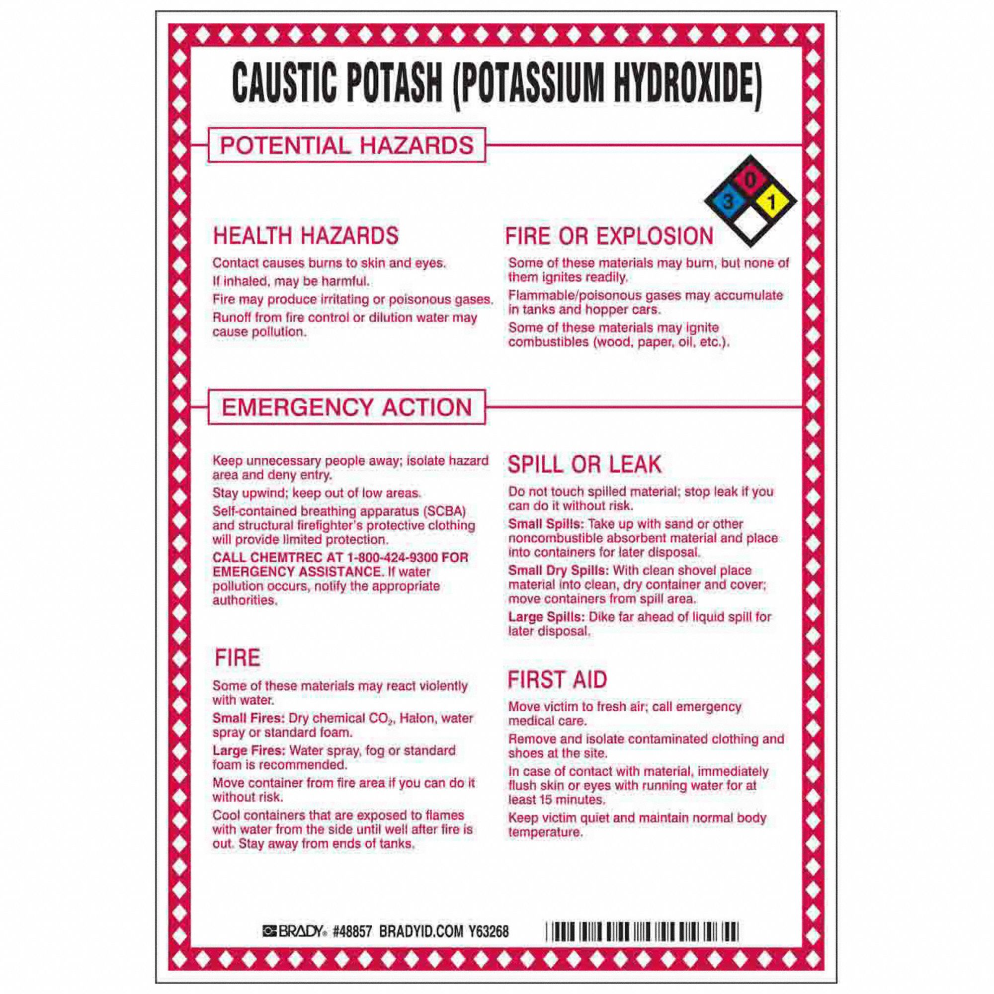 Potassium hydroxide - Caustic potash, Potassium hydroxide