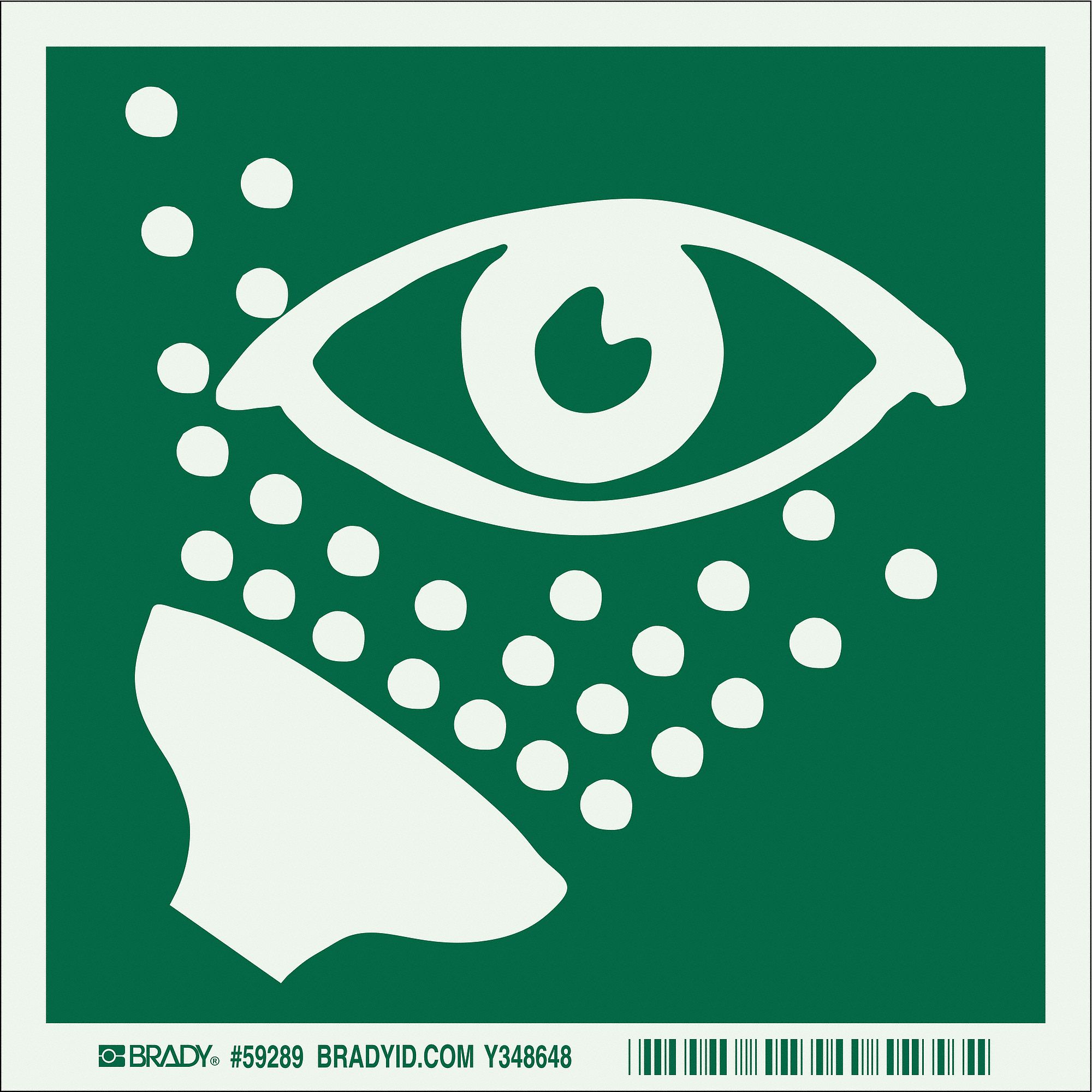 STICKER EYE WASH-GLOW