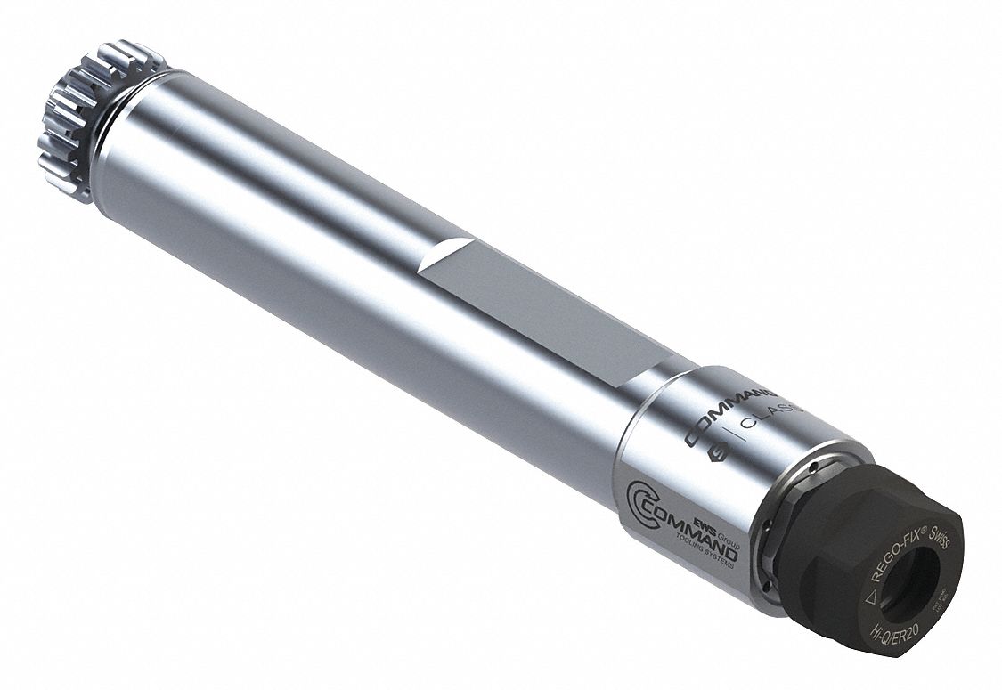 Command tooling systems cross drilling spindle compatible with citizen