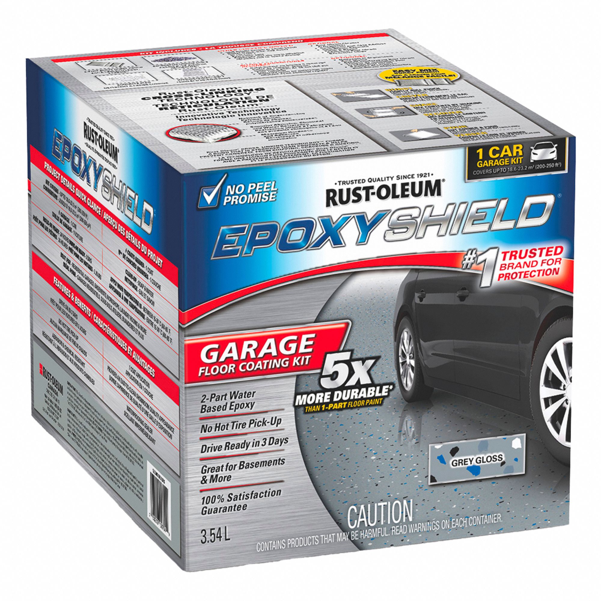 EPOXY GARAG EAU BRILLANT GRIS 3.54L