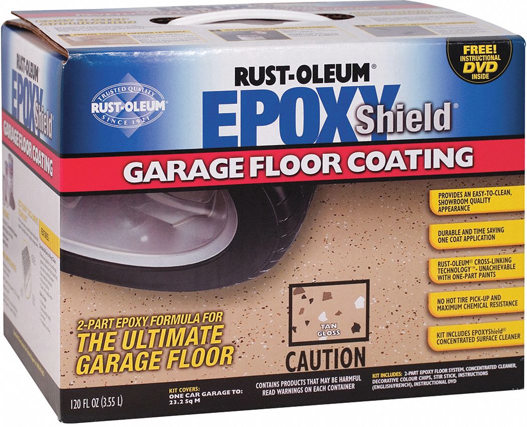 Rustoleum epoxy garage hot sale floor coating