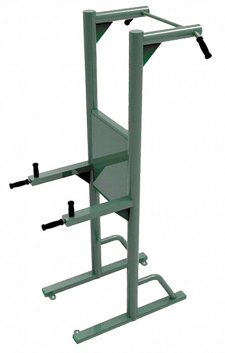 Pull Up and Dip Station Zinc Powder Coated