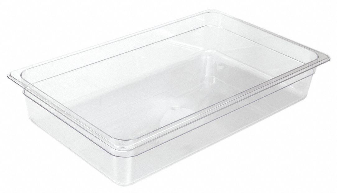 CRESTWARE, Full Size, Rectangular, Food Pan - 41G541|FP12 - Grainger