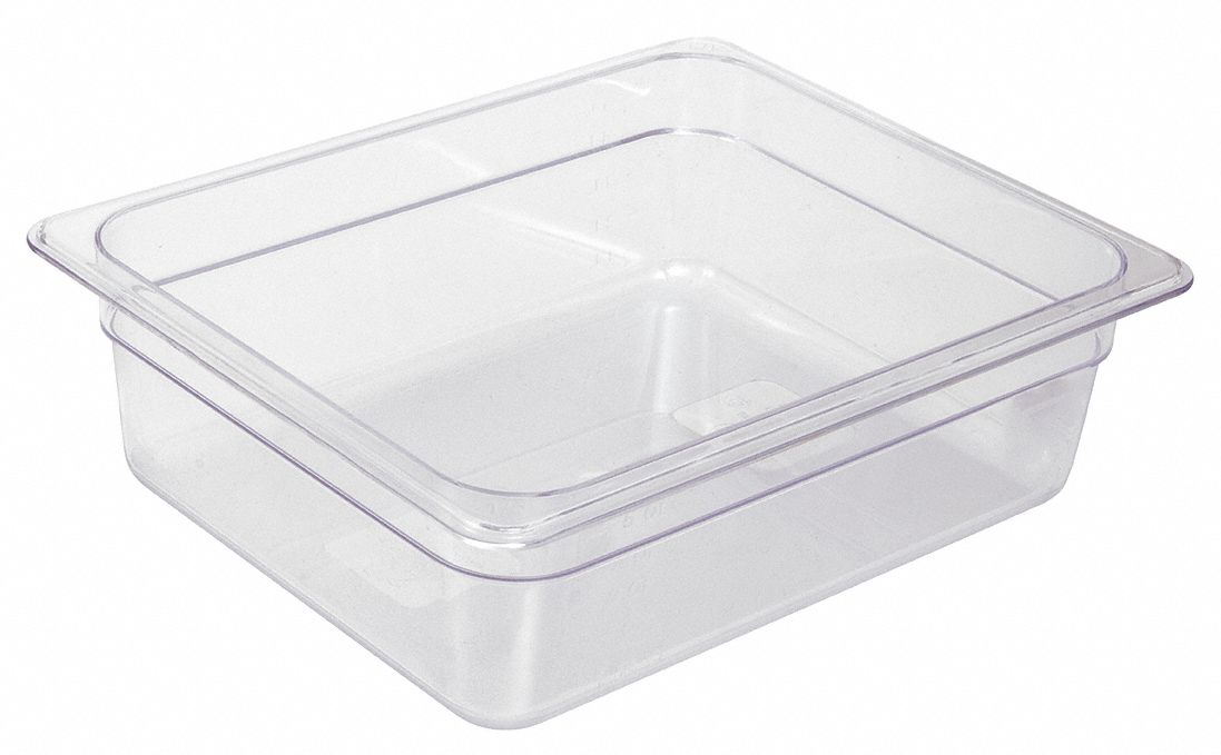 CRESTWARE, Half Size, Rectangular, Food Pan - 41G549|FP28 - Grainger