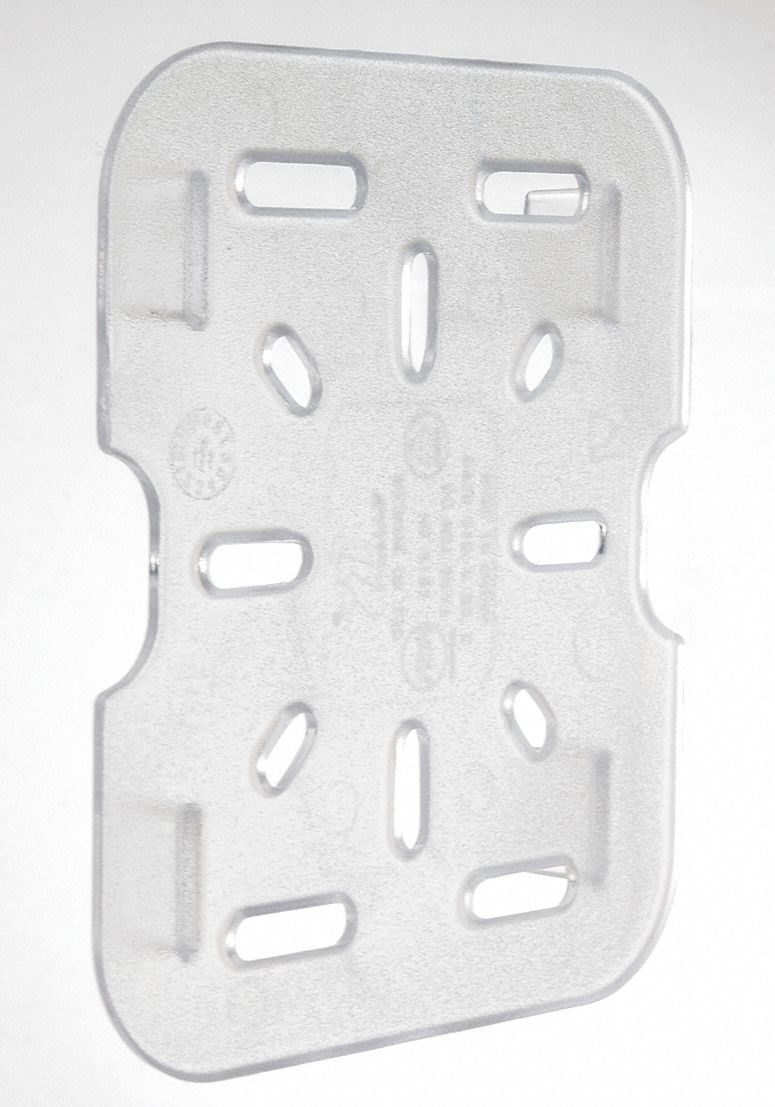 41G555 - Drain Tray Polycarbonate Sixth 4 In