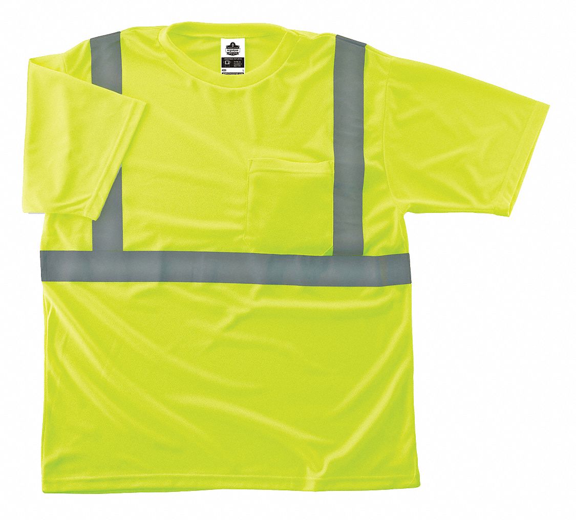 41G955 - Class 2 Economy T-Shirt 2XL Lime