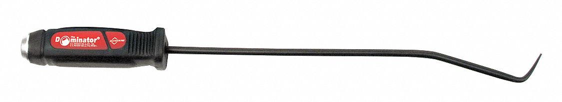 41GK08 - Degree Hook Steel 10 in L Black Oxide