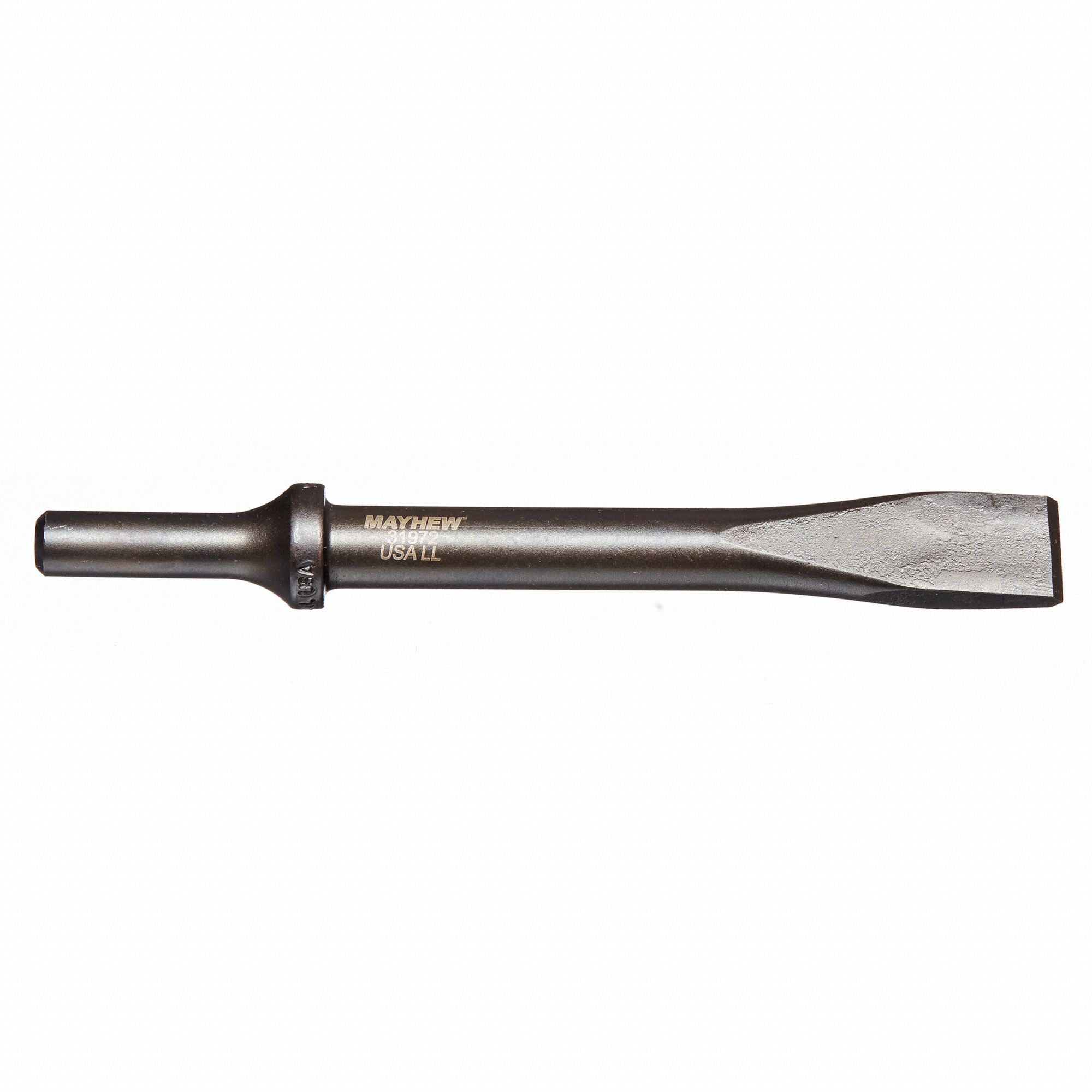 CHISEL, 0.401 IN SHANK SIZE, ROUND, ROUND, 5/8 IN CHISEL TIP W, 6 1/2 IN OVERALL L