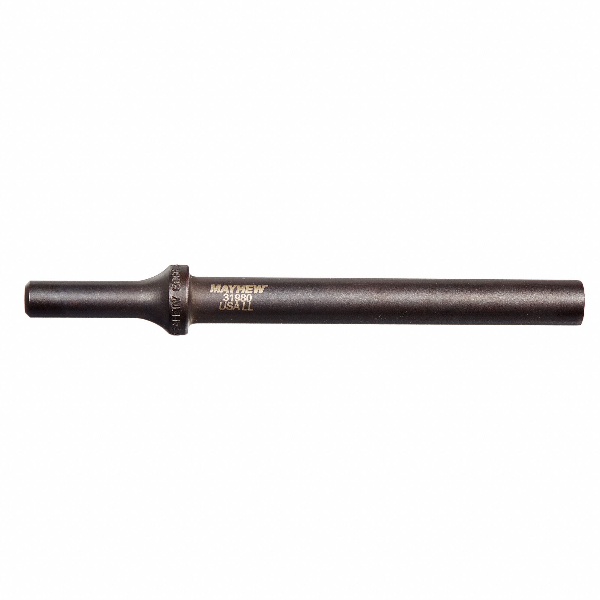 CHISEL, 0.401 IN SHANK SIZE, ROUND, ROUND, 1/2 IN CHISEL TIP W, 6 IN OVERALL L
