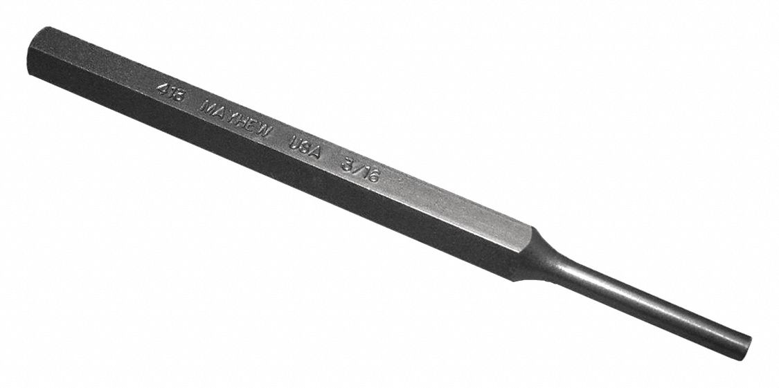 Mayhew 21701 Drive Pin Punch 1/16" Knurled Body – Crawford Tool - View #9