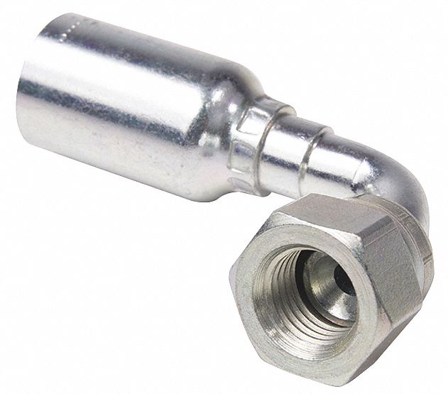 ADAPTATEUR HYD FEM JIC SWVL 90 STL EL